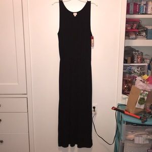 Black Maxi Dress.